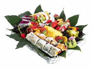 סלסלה רומנטית+סושי L