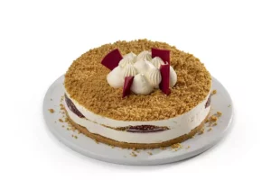 עוגת גבינה ותות טבעוני